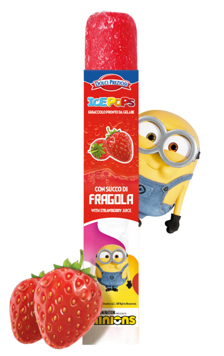 ghiacciolino singolo fragola
